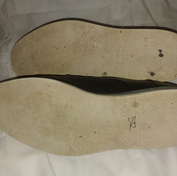 Calvin Klein black embossed lace up derby - Picture 5 of 6